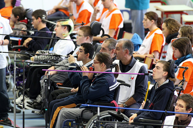 Compétition sarbacane junior couleur