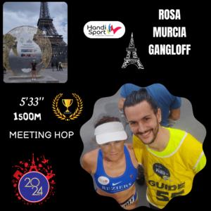 Résultat meeting « hop » de Rosa Murcia Gangloff